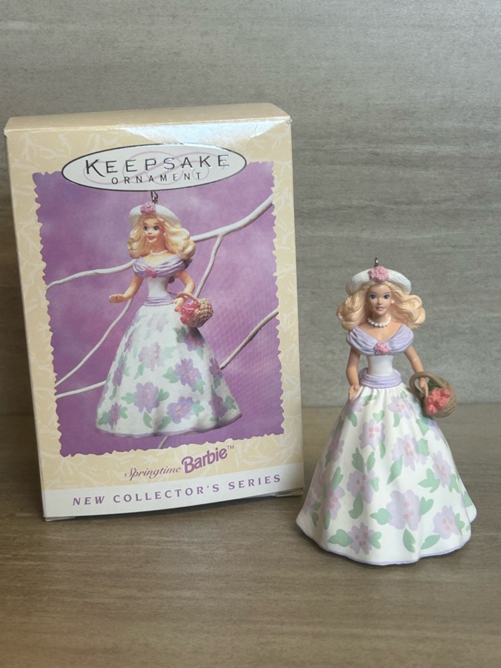 1995  Barbie Easter Collection Hallmark Keepsake Ornament